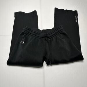 Under Armour Size Medium Light Weight Flared Black Sweats